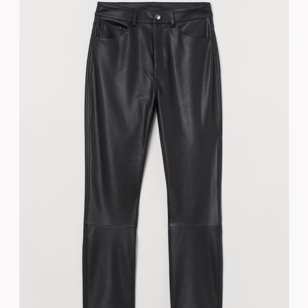 Faux Leather Pants